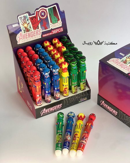 أقلام سبايدر مان