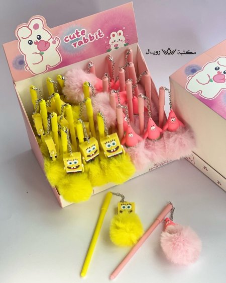 أقلام سبونج بوب وبسيط