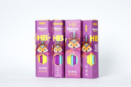 دزينة اقلام رصاص Flex metro